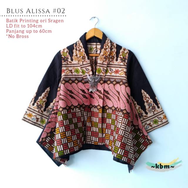 Blus kartini alisha eleanor  asmat ori batik solo batik modern trendy dan kemeja furing best