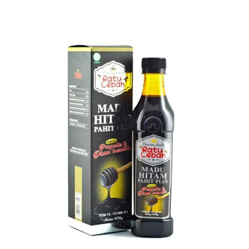 Madu Hitam Plus Propolis RATU LEBAH