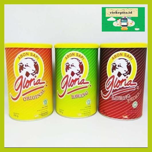 

5Yer67R- Abon Sapi Gloria 250 G - Bawang Pedas T7Rty67-