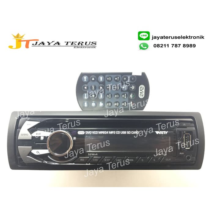 DVD Single Din Varity VR 703 USB MP3 MP4 Radio Tape Mobil