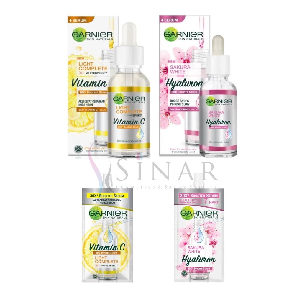 Jual Garnier X Booster Serum Light Complete Vitamin C Sakura White