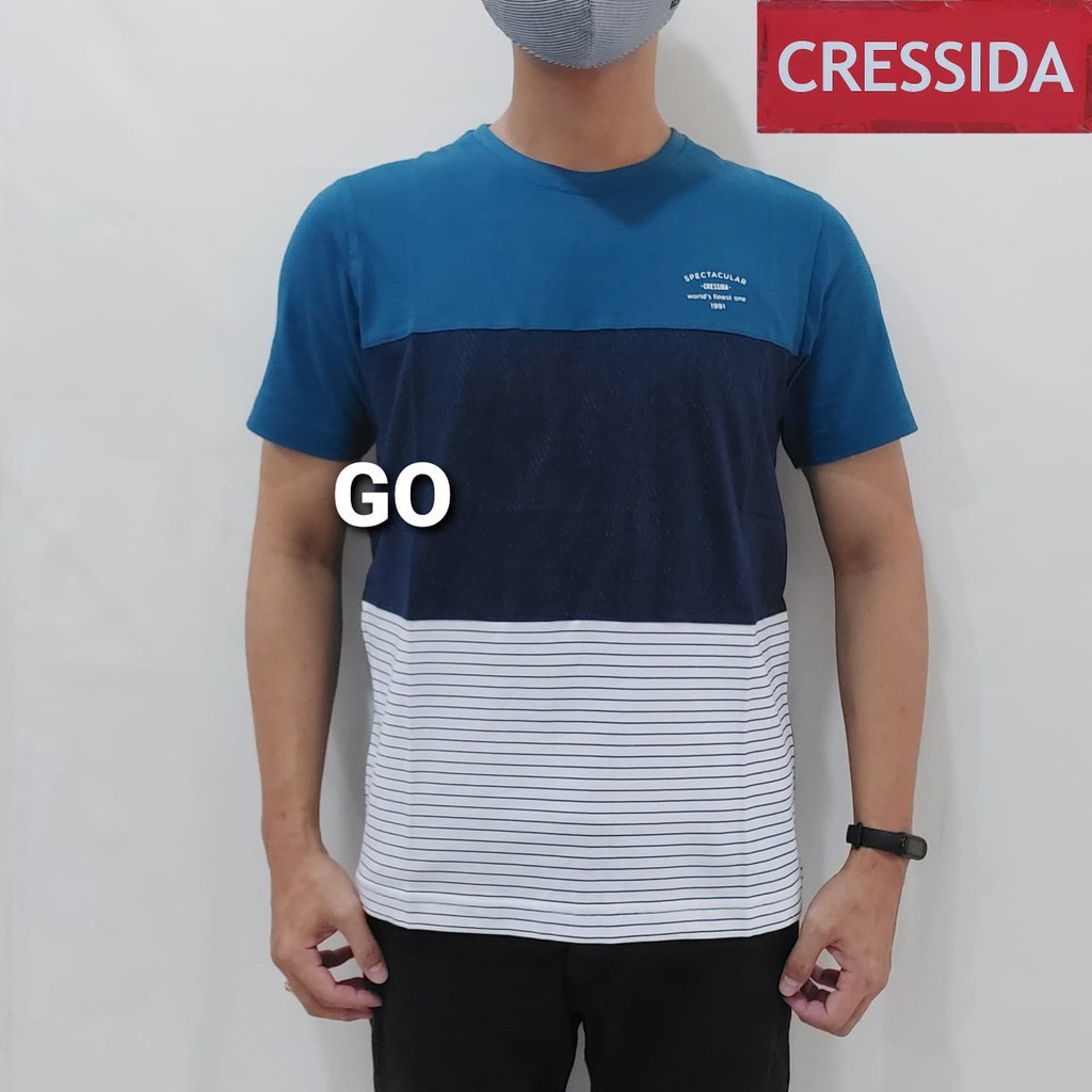 BB CRESSIDA KAOS COWOK Baju Cowok Kaos Cressida-MHSJK.901196Y