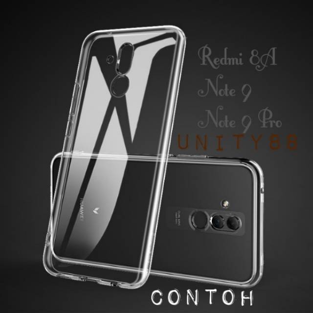XIAOMI Redmi 8A 9A 9c Note 9 9 pro 2020 2.0mm Case TPU HD Clear Case Softcase Casing Hp  Xiomi 9 c