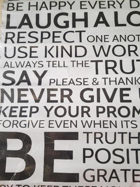 Stiker Dinding Xl Quote  Family 2 Dbs Jm 7320