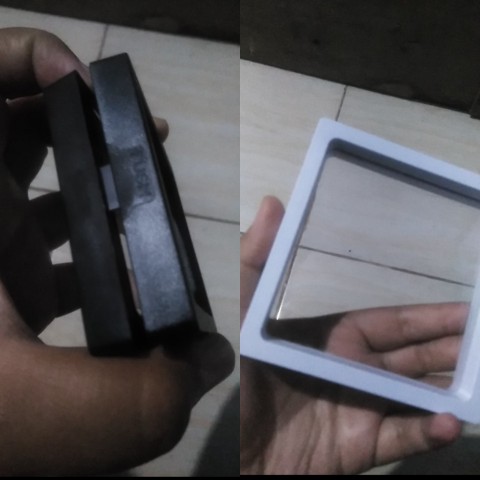 Kotak Penyimpanan Perhiasan Bahan Pe Transparan Anti Debu