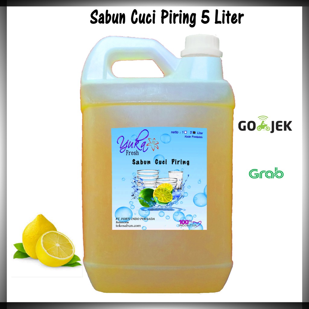 YUKA Sabun Cuci Piring 5 Liter (Gojek)