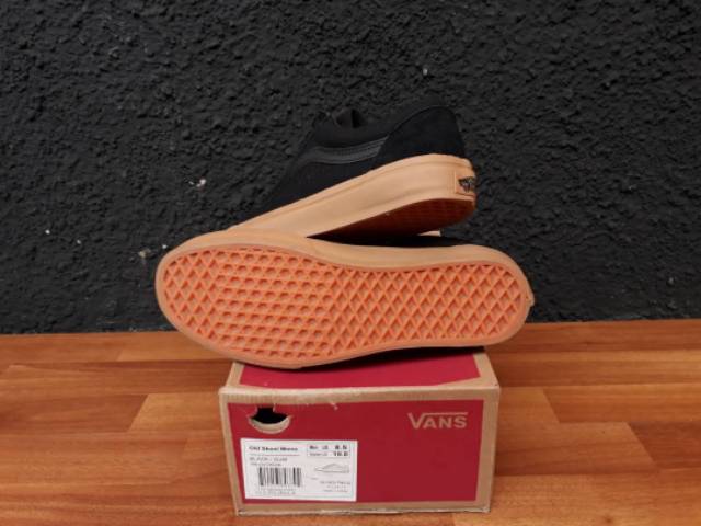 Vans OLD SKOOL BLACK GUM MONO PREMIUM BNIB MADE IN CHINA Waffle DT Size 40/41/42/43/44