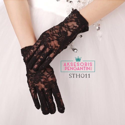 [PRODUK TERLARIS] AKSESORIS PENGANTIN WANITA SARUNG TANGAN WEDDING GLOVES STH011