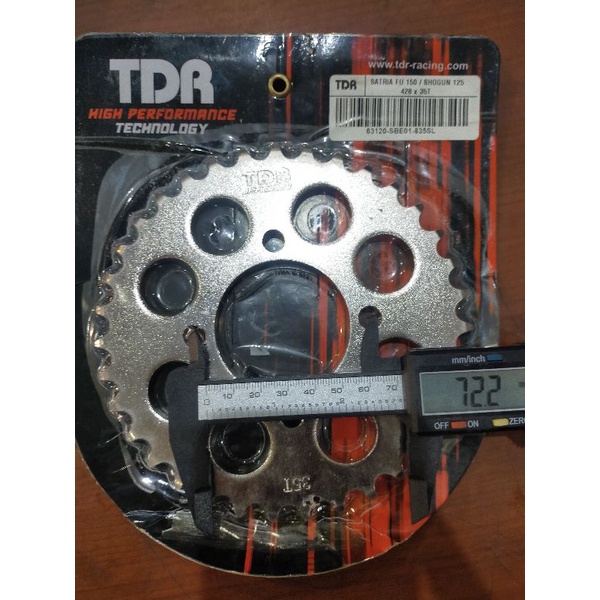 SSS TDR GEAR GER BELAKANG SMASH 428 415 PNP SHOGUN SATRIA FU150 OLD LAMA (&lt;/=2013) SHOGUN 125 WR 175