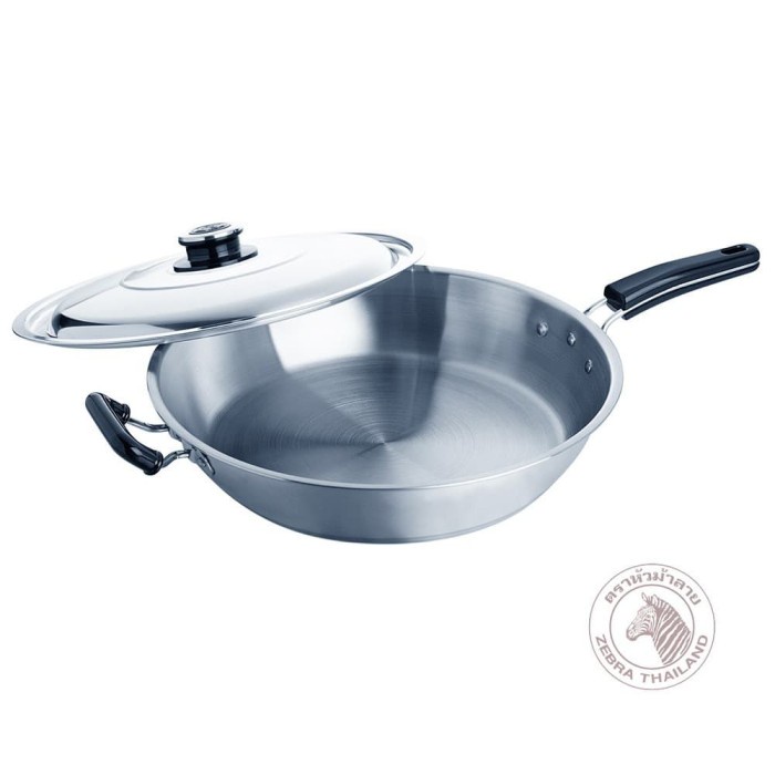 Zebra Frying Pan 36 Cm Advance (175036) / Wajan Stainless Steel