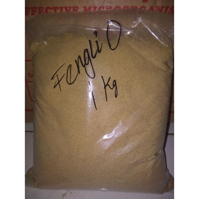 Pelet udang fengli0 FENGLI 0 repack 1kg pakan burayak ikan cupang gupy udang ikan hias