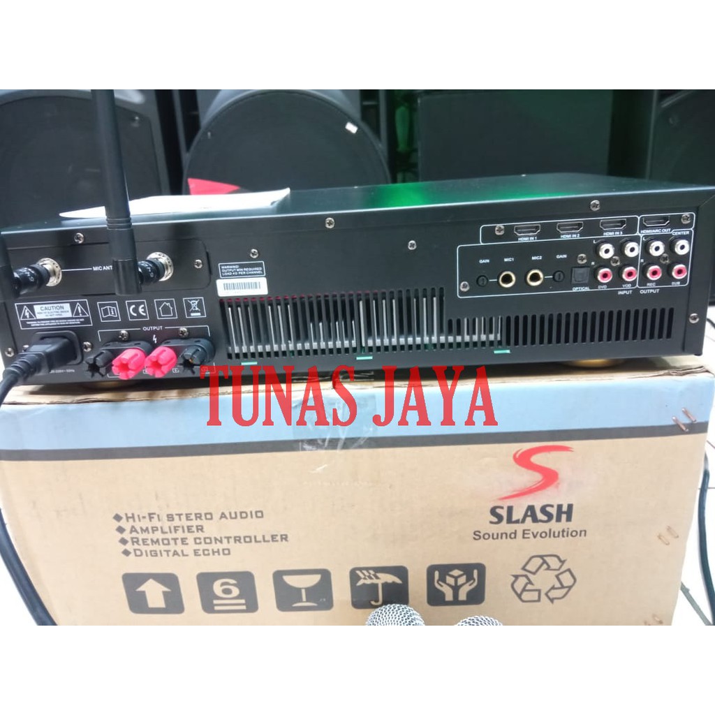 Amplifier SLASH AUDIO Digital KTV Karaoke professional