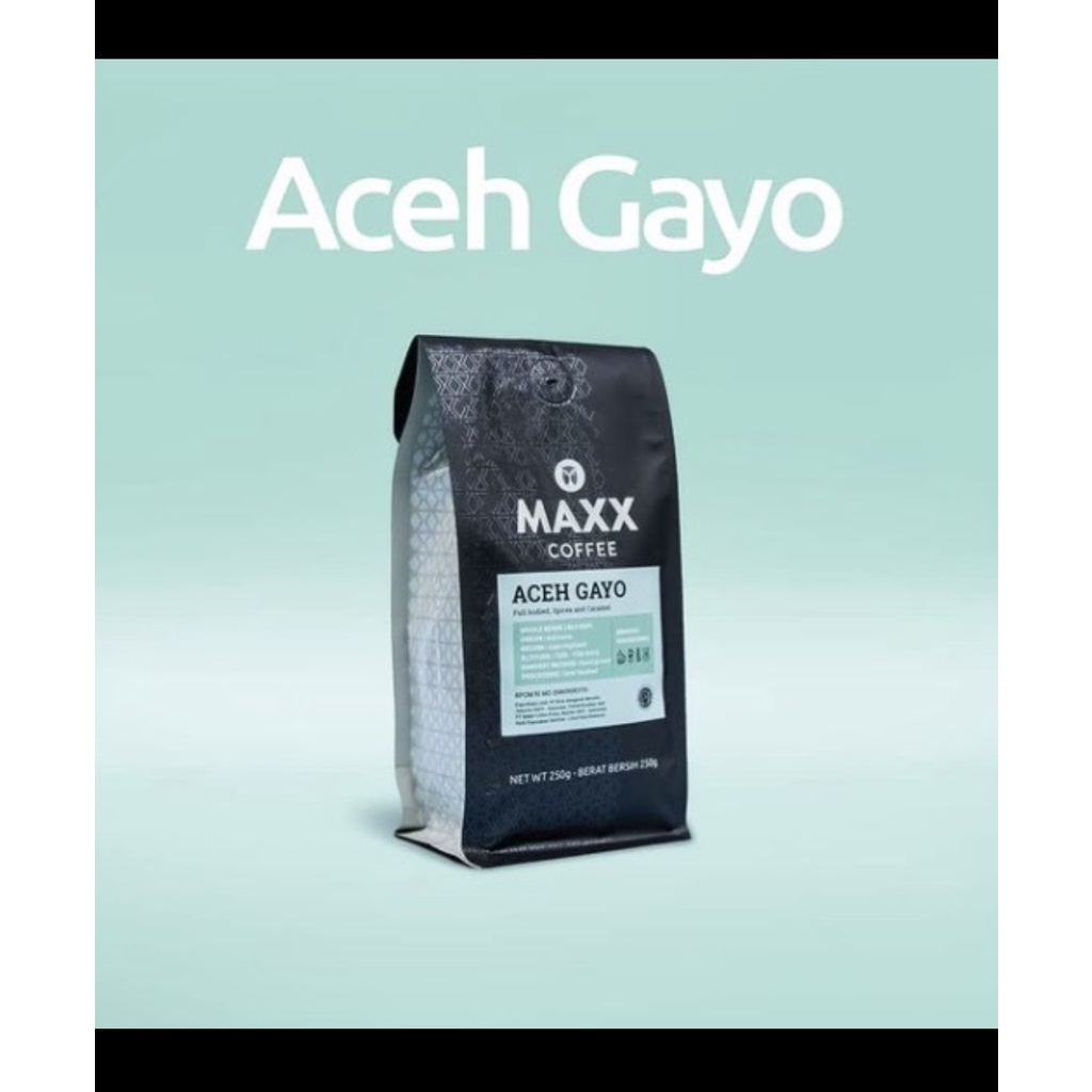 

MAXX COFFEE Aceh Gayo (Kopi Bubuk & Biji Kopi)