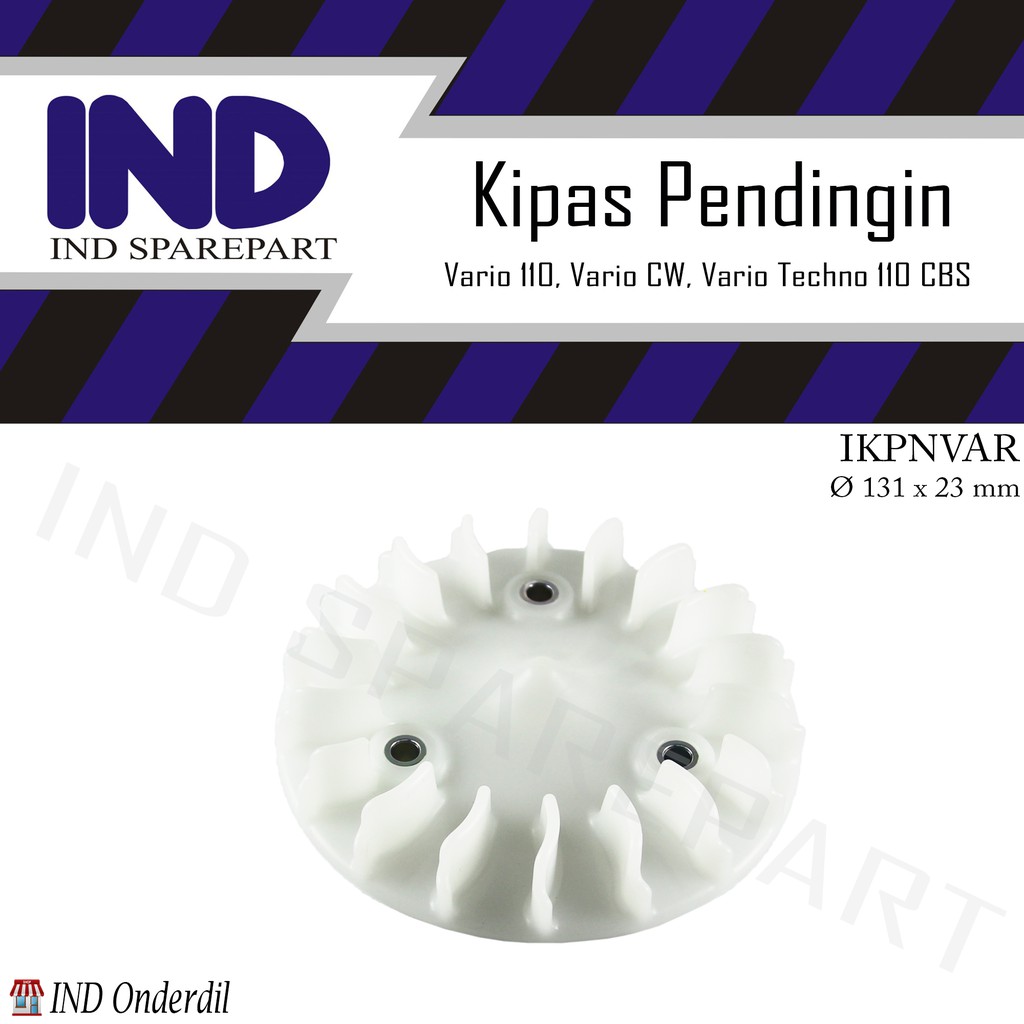 Kipas-Fan Pendingin Magnet/Magnit/Radiator/Generator Vario 110 Karbu/CW Lama/Old/Techno 110 CBS