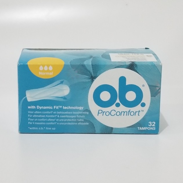 Tampon O.B Pro Comfort Normal 32 Pcs