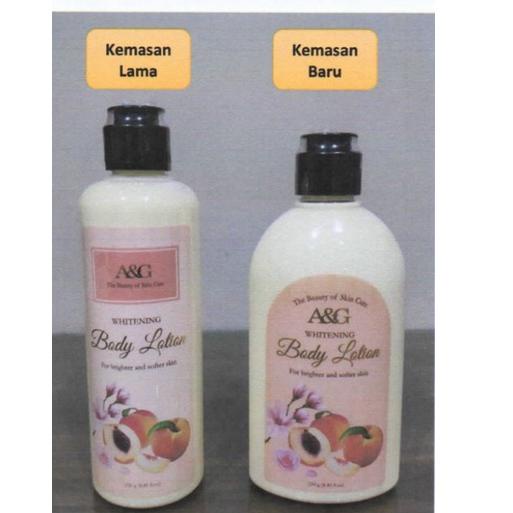 ➹ HG - Aroma PEACH whitening body lotion A&G ➺