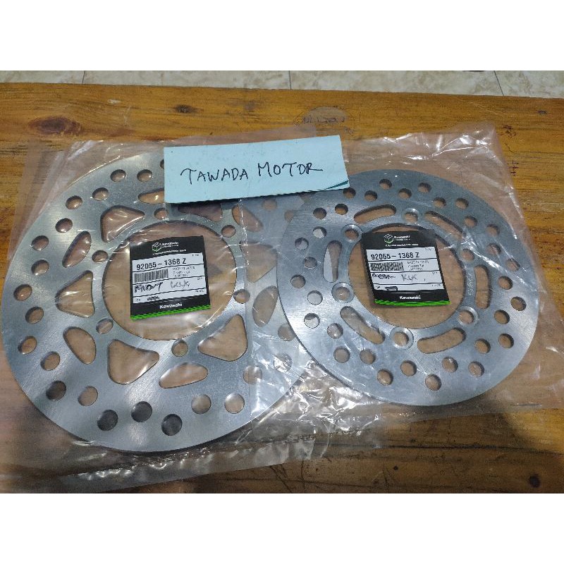 PIRINGAN CAKRAM SET DEPAN BELAKANG SET KAWASAKI KLX