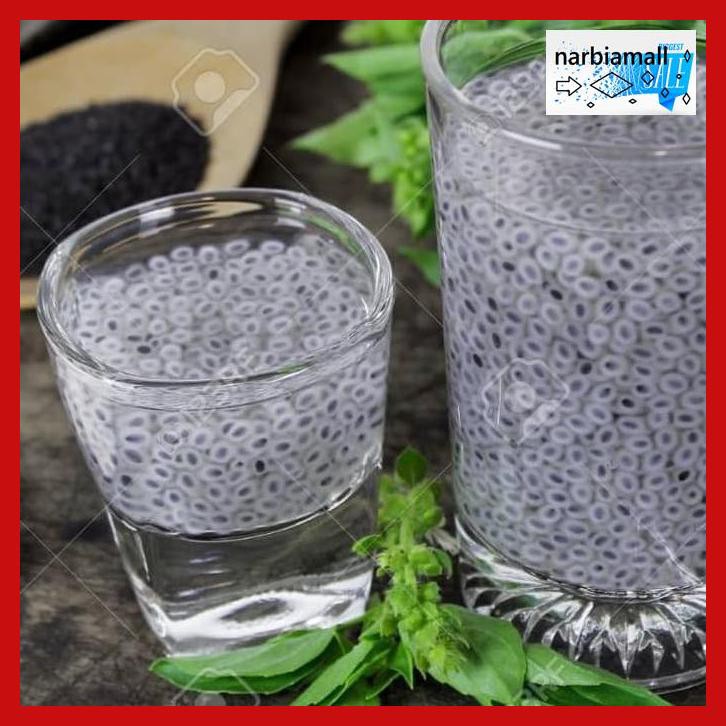 

U8Tyuj7- Basil Seed Import 1Kg / Biji Selasih Import 1Kg E4Wr46-