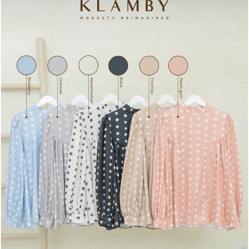 GINA BLOUSE BY WEARING KLAMBY (MARSHMALLOW L)