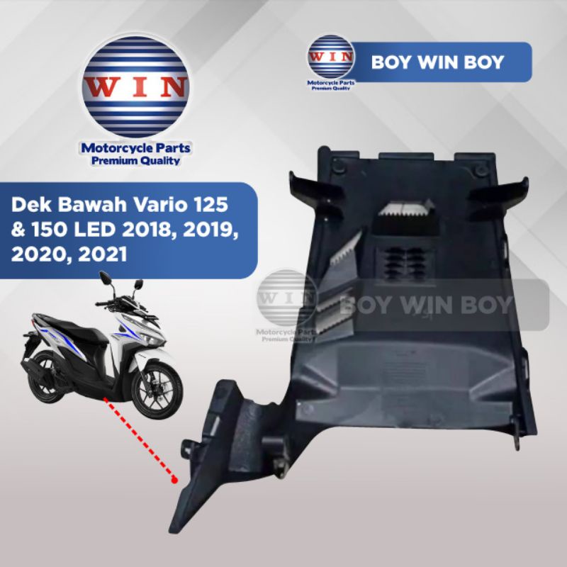 DEK BAWAH PENAHAN BODY PENAHAN LUMPUR HONDA VARIO 125 / 150 ALL NEW FOOTREST BAWAH KOLONG VARIO ALL 