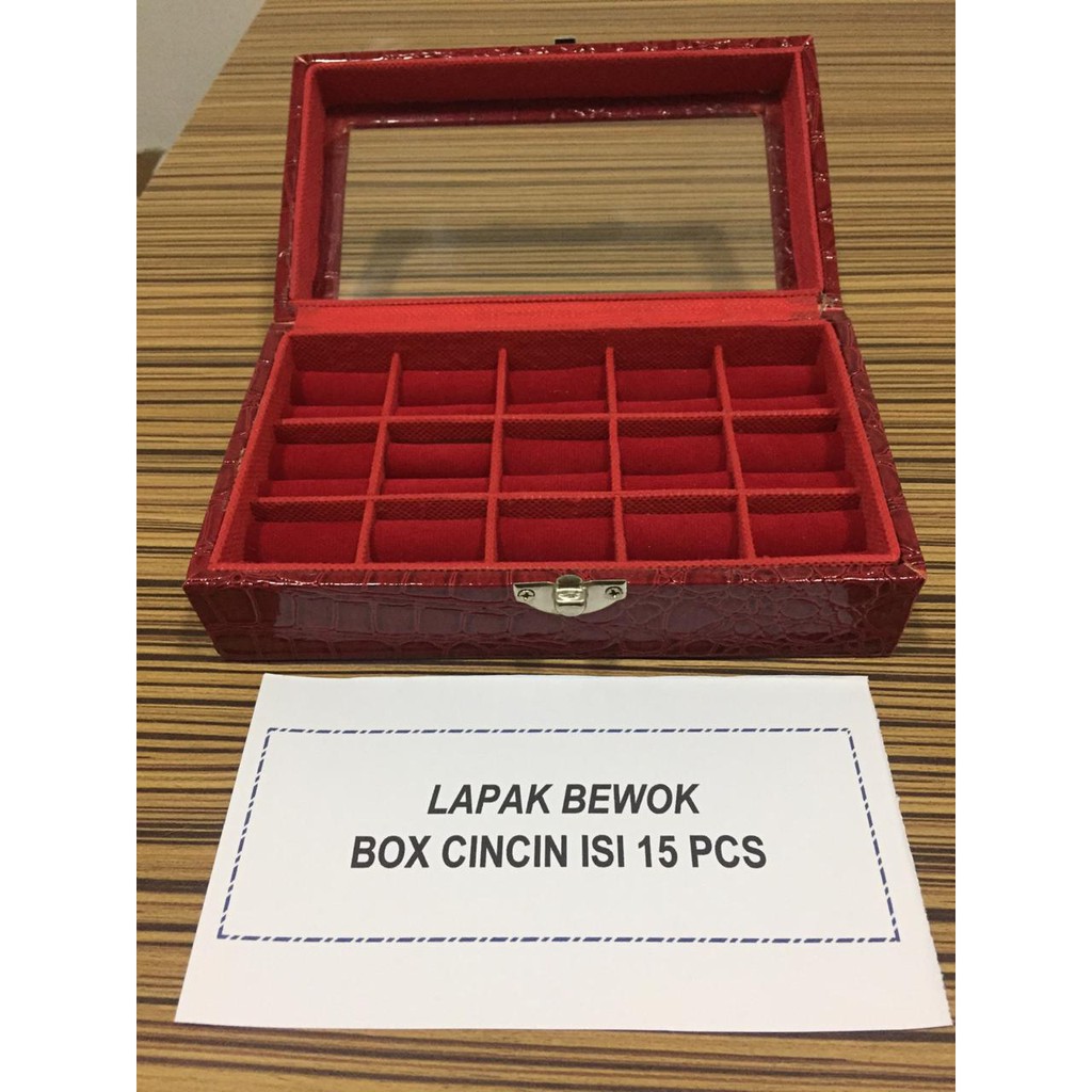 KOTAK BOX PENYIMPANAN CINCIN