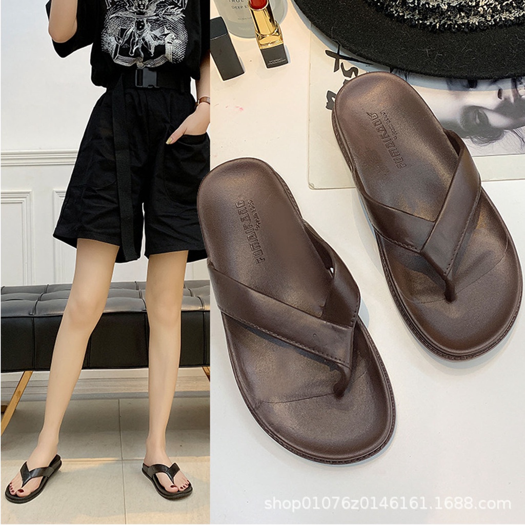 ☀CAMILO☀  Sandal Wanita Fashion Murah / Sandal Jepit Slop Cewek / Sandal Kulit / Sandal Wanita / Sandal Pria SF03