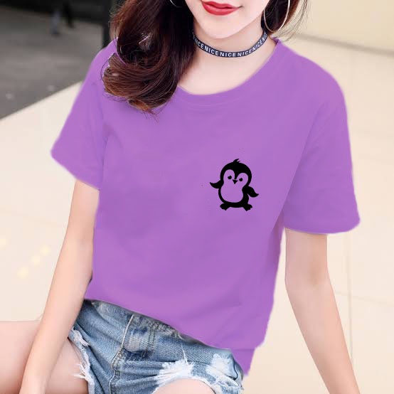 YOURSTYLE1119 - KAOS PINGUIN DANCE BAJU KAOS WANITA DISTRO UNISEX OVERSIZE PRIA JUMBO CASUAL KEKINIAN TERLARIS