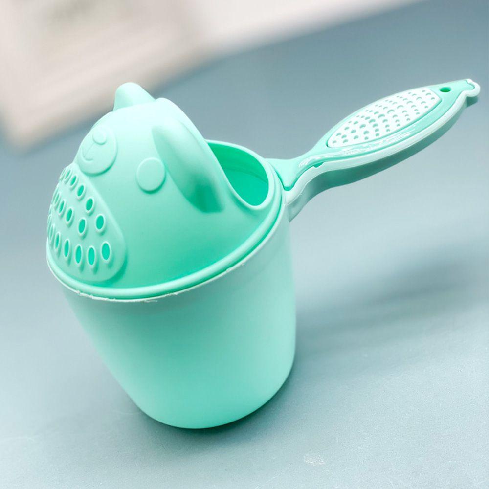 NEEDWAY Cangkir Keramas Bayi Shower Water Spoon Bath Wash Cups PP Hippo Kartun Beruang Renang Kepala Siram Botol