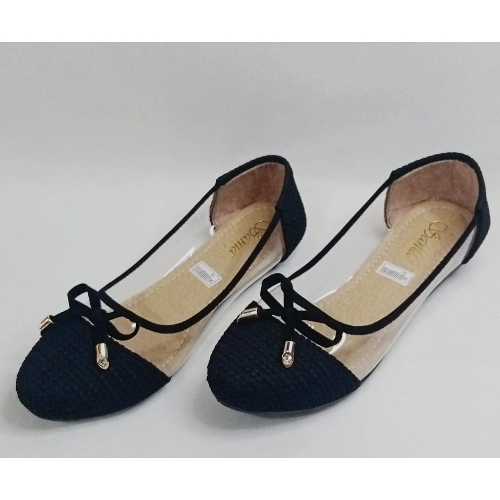 Sepatu Balet Wanita Flatshoes Wanita Murah Sepatu Jelly Mika