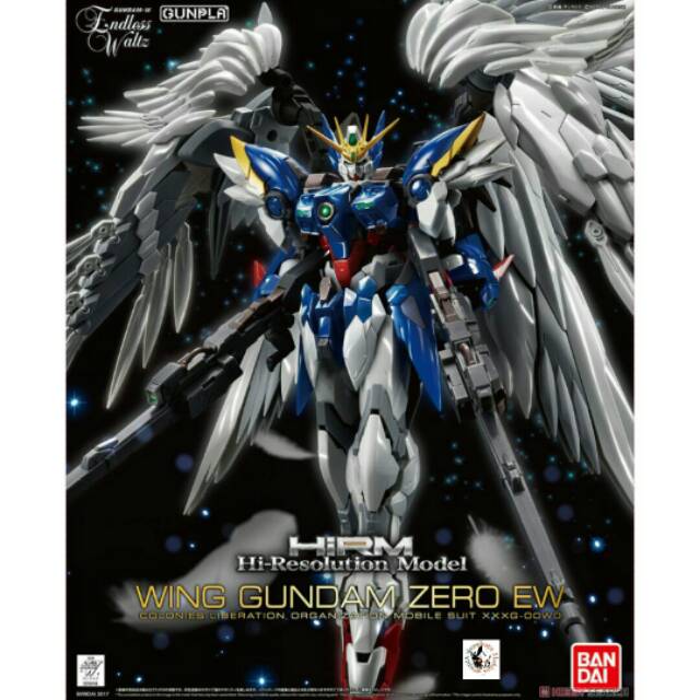 Gundam MG 1/100 Wing Gundam Zero EW HIRM Hi-Resolution Model Bandai