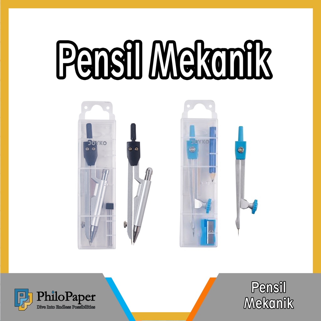 

ATK ~ Jangka Pensil Mekanik / Jangka Pensil Kayu / Pembuat Lingkaran