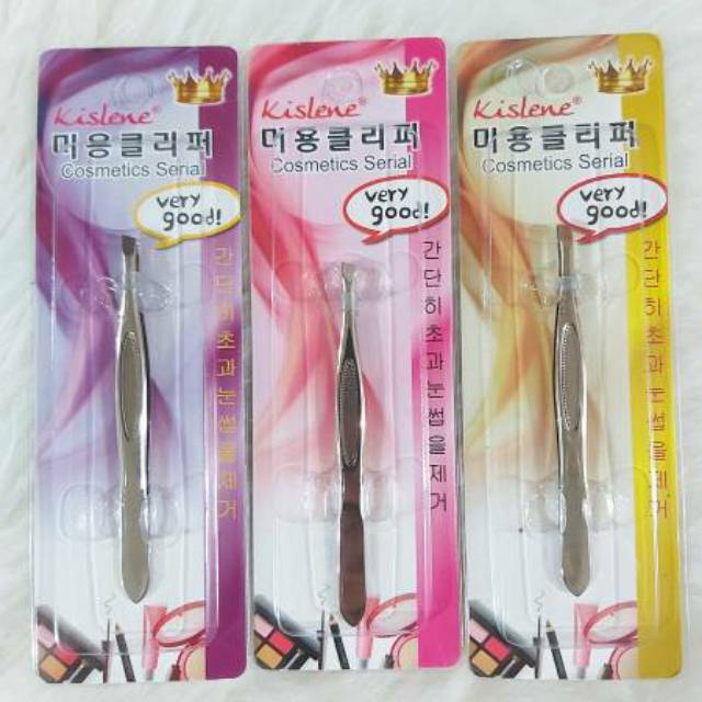 Pinset Alis Eyebrow / PinsetPencabut Bulu ketiak / Uban Very Good Quality P555