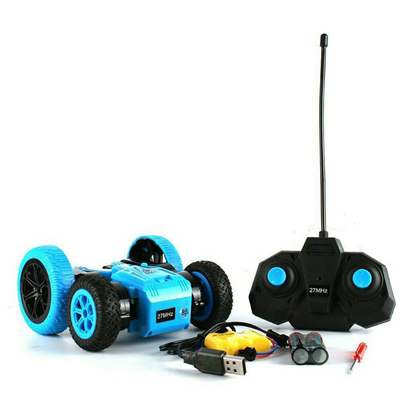 MOBIL MAINAN REMOTE CONTROL HOMYPED DOUBLE SIDE ROLL 360 DERAJAT