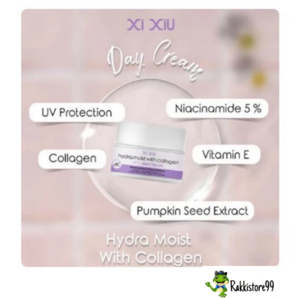 ❣️Rakkistore99❣️ Xi XiU Hydra Moist With Collagen Day Cream | Night Cream