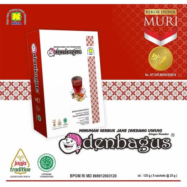 

Denbagus Wedang Uwuh Original / Minuman Serbuk Jahe / Denbagus