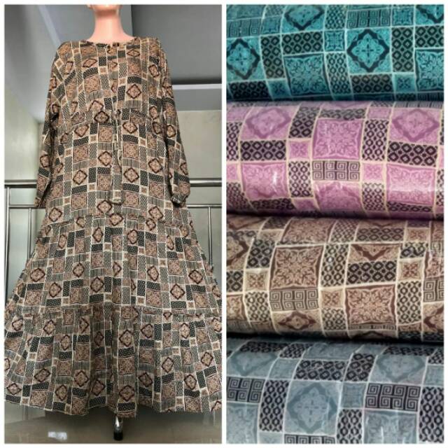 Gamis etnik rayon