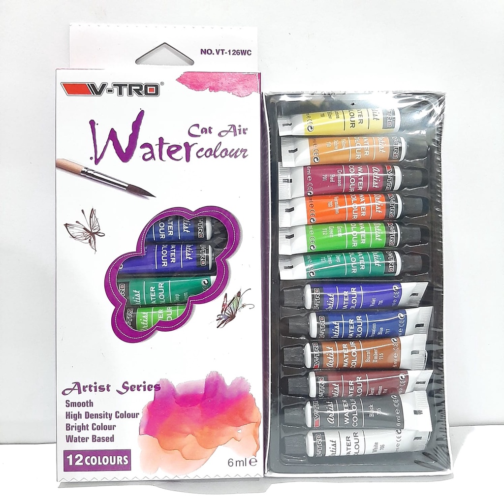 

Cat Air V-TRO 12 Warna 6ml/ Cat Water Colour 12 colour