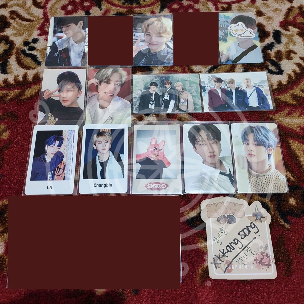 stray kids skz photocard pc mixtape imn i am not imw i am who yw yellow wood go live all in skz-x ap