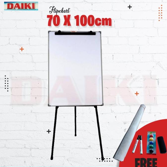 

Office & Stationery | Alat Tulis | Flipchart / Papan Seminar Daiki Magnetic Uk 70X100 Cm | Best Seller