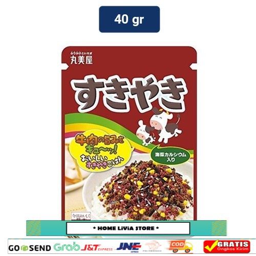 

Marumiya Rice Topping Furikake Sukiyaki (Mengandung B2) 40 gr