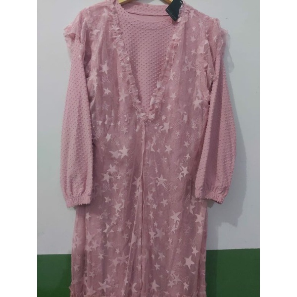 gamis rompi by meijiwang