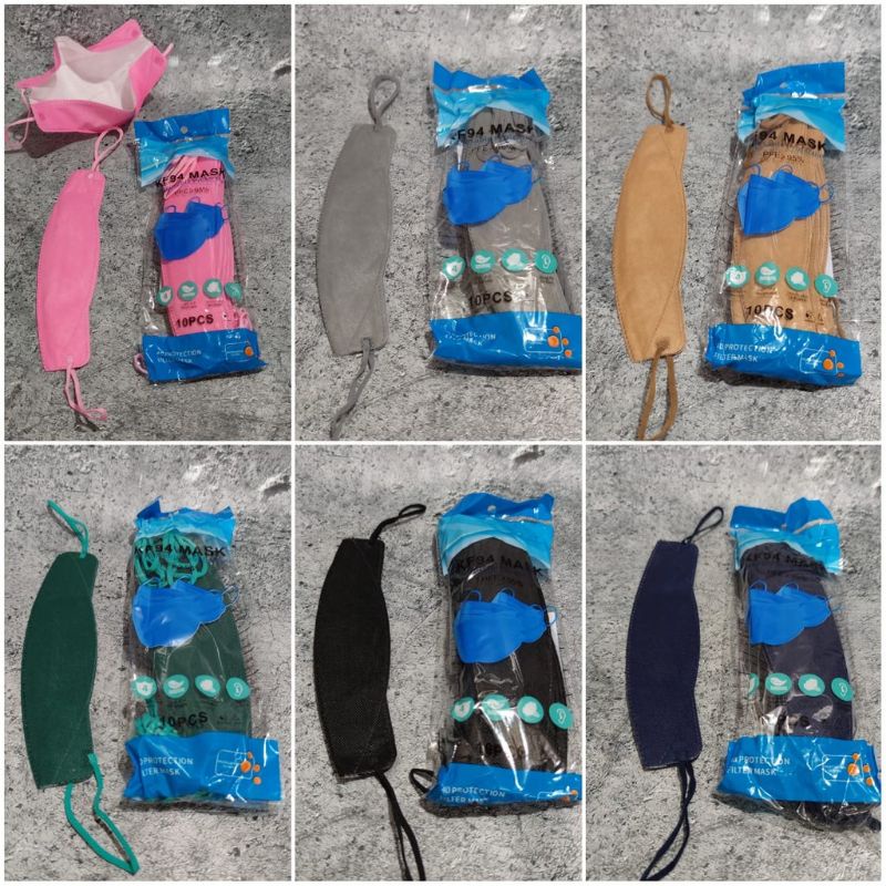 Masker KF94 3Ply Evo 4D Proctection Mask Isi 10Pcs KF94 4D plus MASK