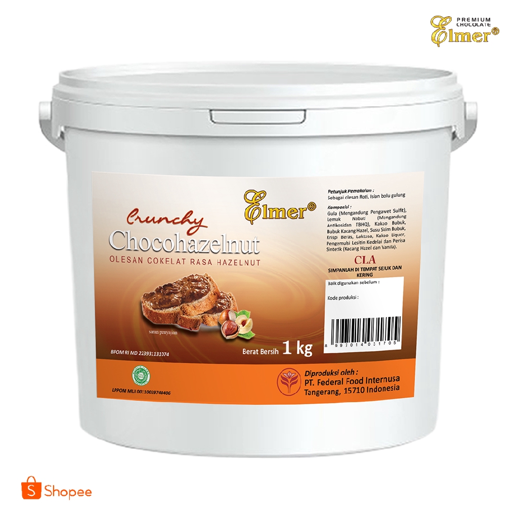 

Elmer Spread Crunchy Choco Hazelnut 1kg