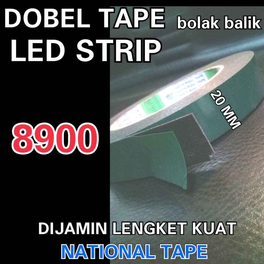 

Dijual Dobel Tape Double Tape 20MM Terlaris