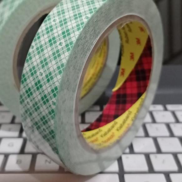 

➩ Double tape mounting 3m 4032 24mm x 4,5m Perekat batik hijau ☼
