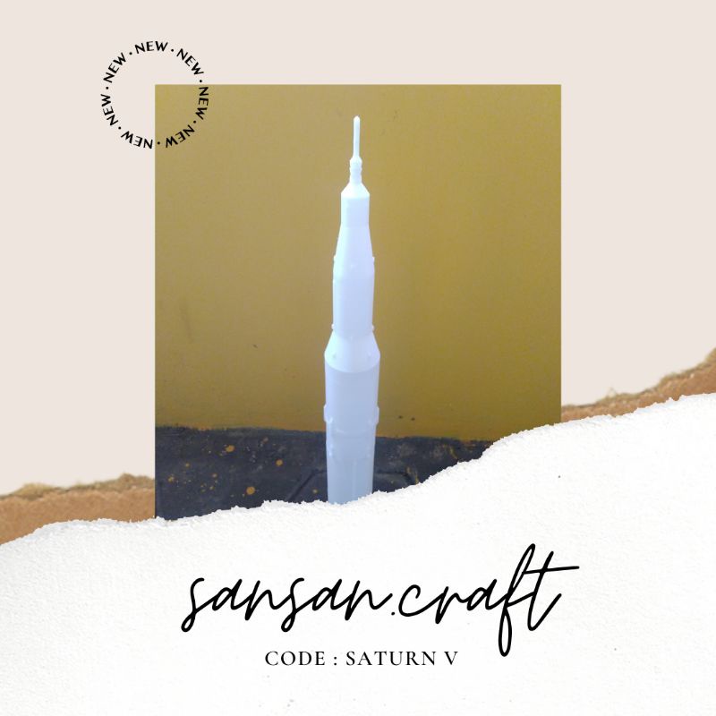 Rocket saturn V 3D print