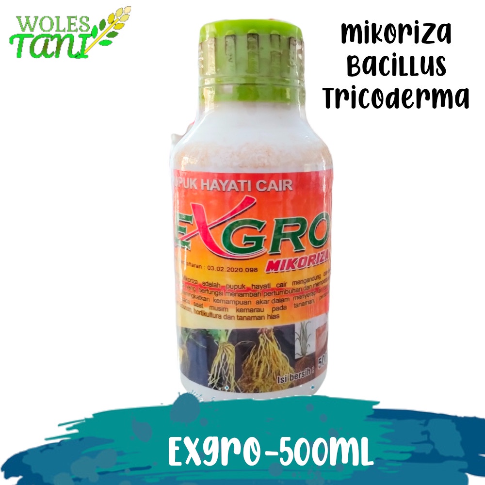 Exgro 500 ml Mikoriza Cair Pupuk Mikoriza Endomikoriza