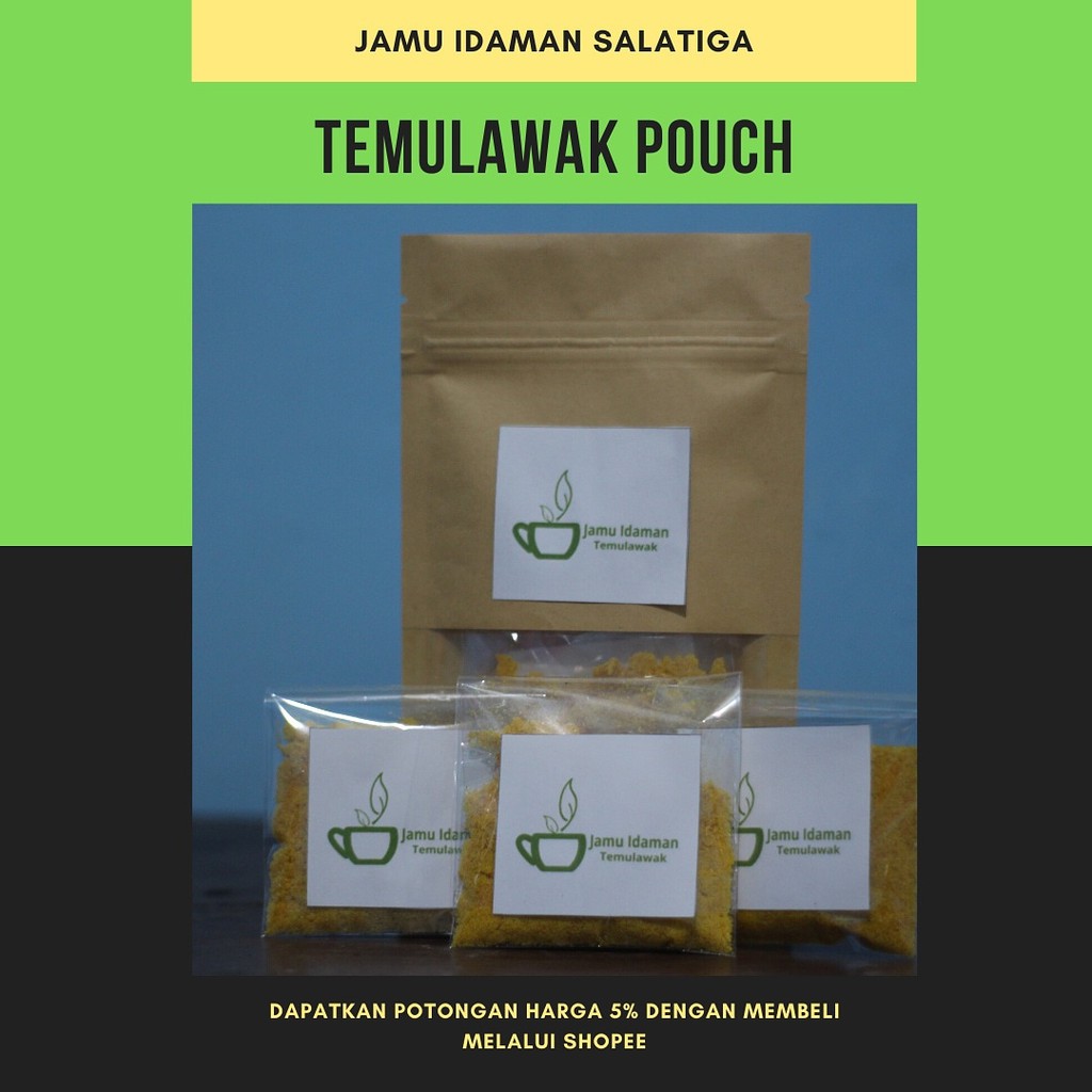 

(Kemasan Pouch) Jamu Temulawak by Jamu Idaman