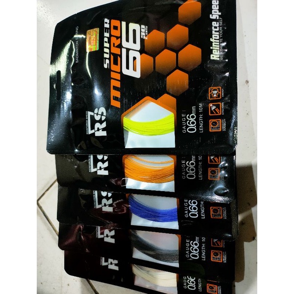 Senar raket rs super micro 66