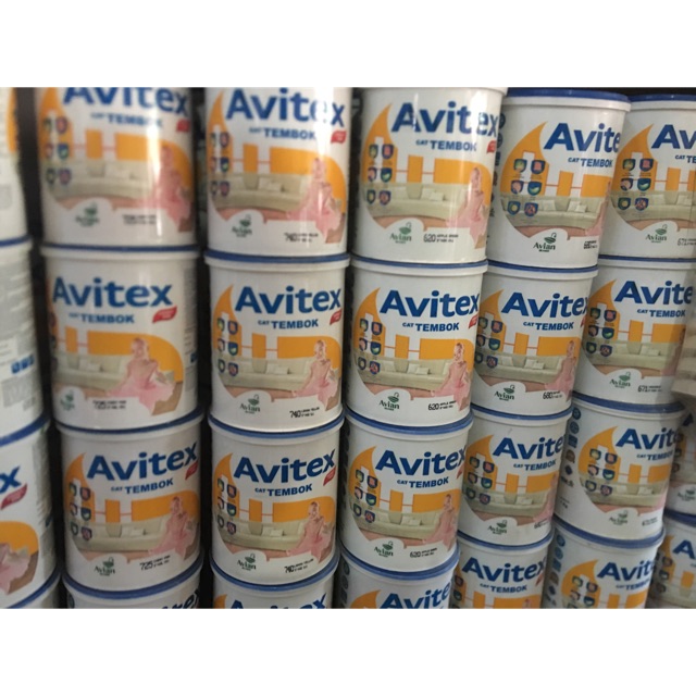  Cat  Tembok  Avitex  1kg by Avian Shopee Indonesia